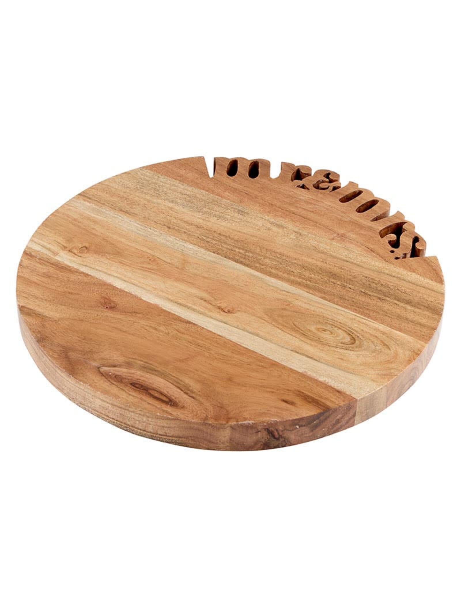 Faithworks Cutting Board/Cheese Tray - Mr & Mrs