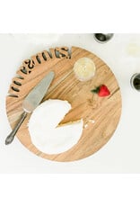 Faithworks Cutting Board/Cheese Tray - Mr & Mrs