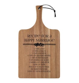 Faithworks Cutting Board - Marriage Recipe