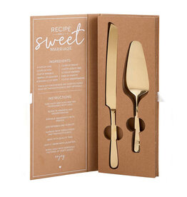 Faithworks Wedding Cake Serving Set