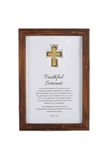 Faithworks Plaque - Pastor Appreciation, Faithful Servant