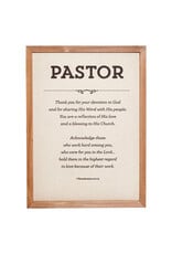 Faithworks Plaque - Pastor Appreciation, Pastor