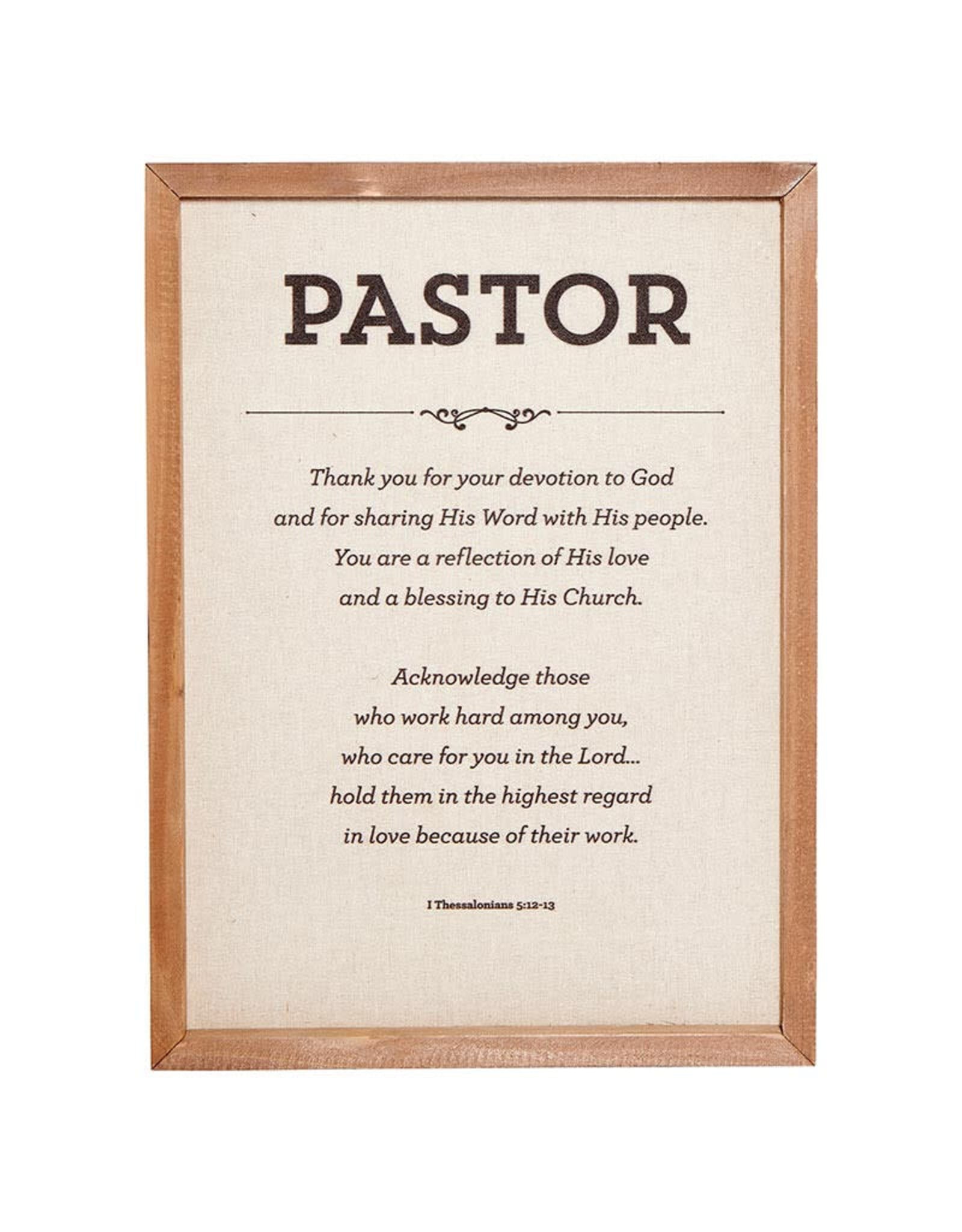 Faithworks Plaque - Pastor Appreciation, Pastor