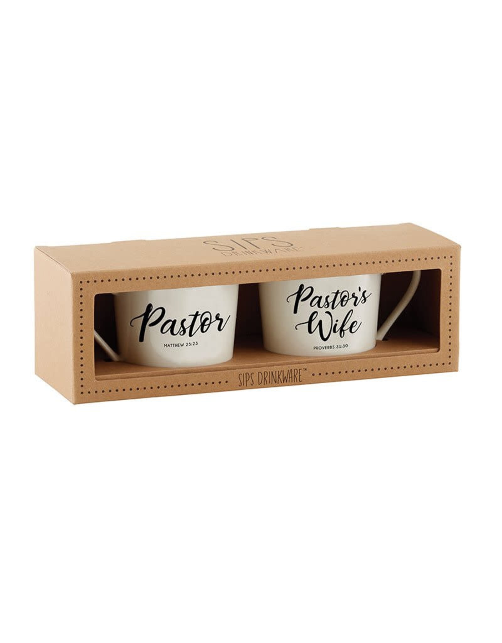 Faithworks Mug Set - Pastor & Pastor's Wife