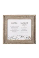 Faithworks Plaque - Pastor Appreciation, Pastor & Wife