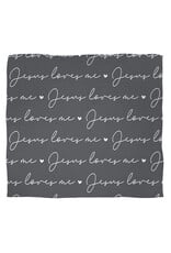 Faithworks Swaddle Blanket - Jesus Loves Me