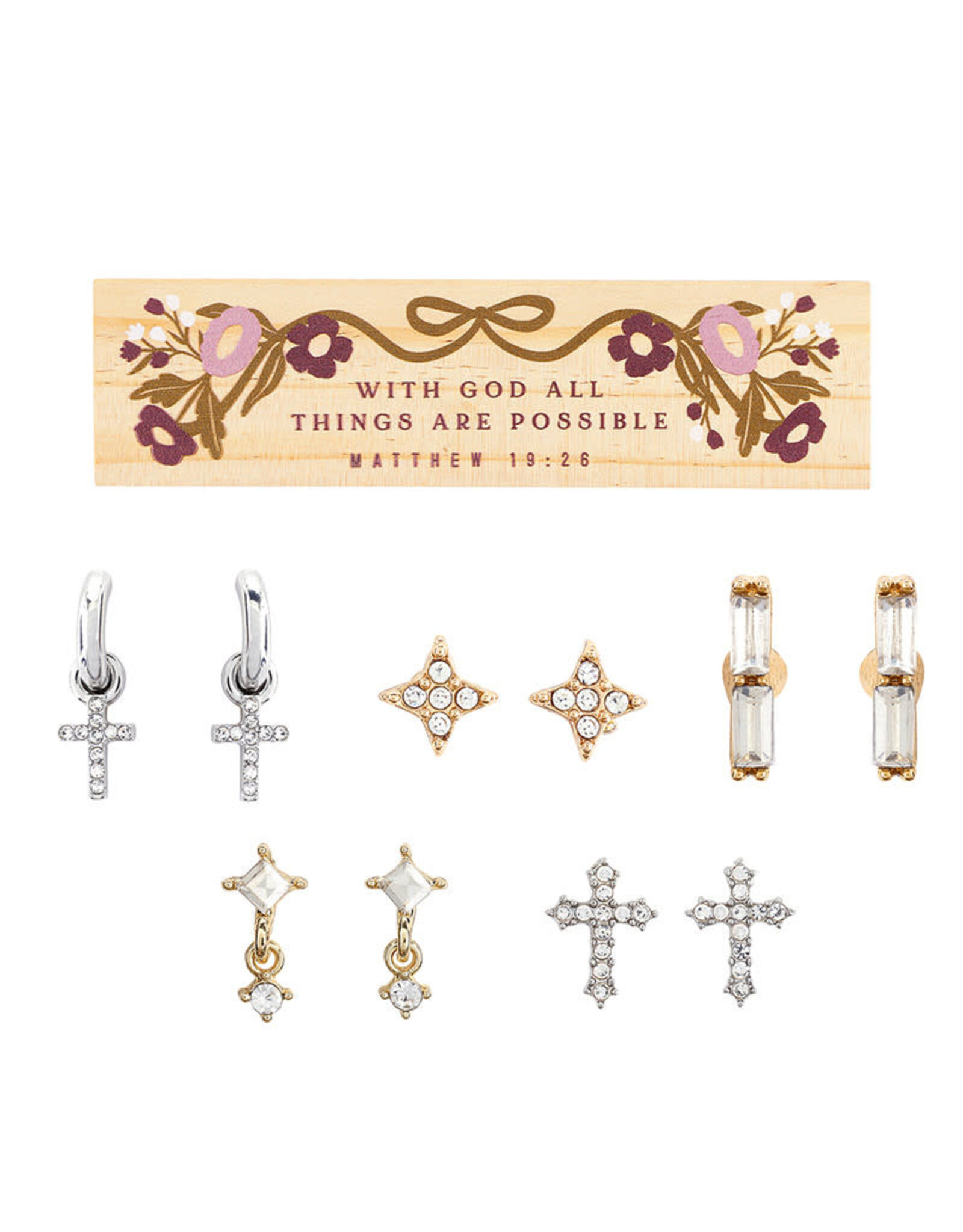 Faithworks Boxed Earring Set - Inspirational
