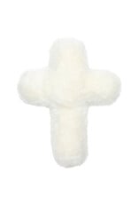 Faithworks Swaddle Blanket & Plush Cross Rattle Gift Set - Answered Prayer