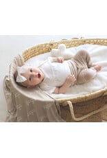 Faithworks Swaddle Blanket & Plush Cross Rattle Gift Set - Answered Prayer