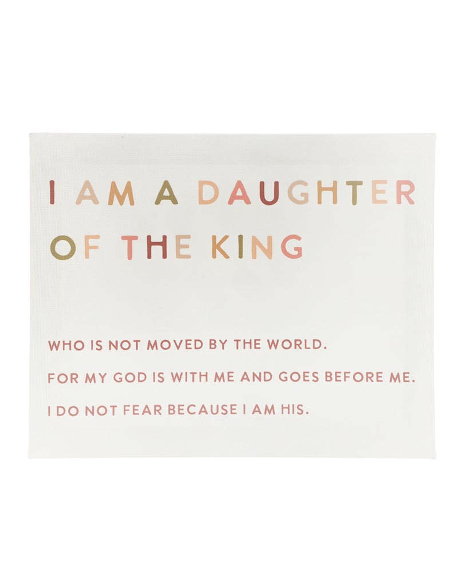 Faithworks Child of the King Canvas - Daughter