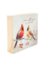 Faithworks Premier Cardinal Word Block - I Am With You