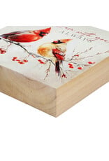 Faithworks Premier Cardinal Word Block - I Am With You