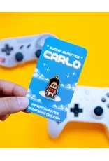 Saint Sprites Carlo Acutis Retro Video Game Pin, Enamel