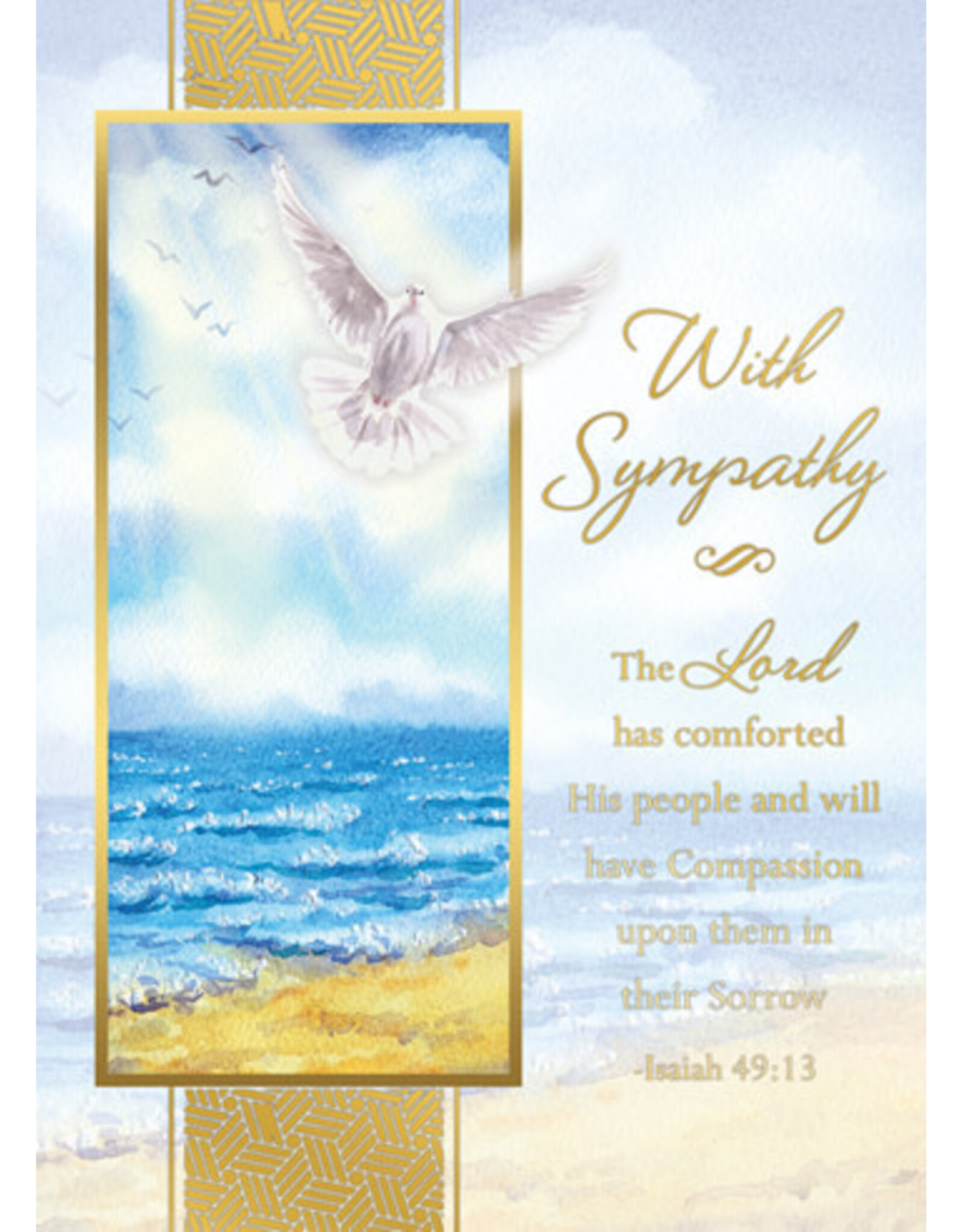 Barton Cotton Mass Cards - Deceased - With Sympathy (50)