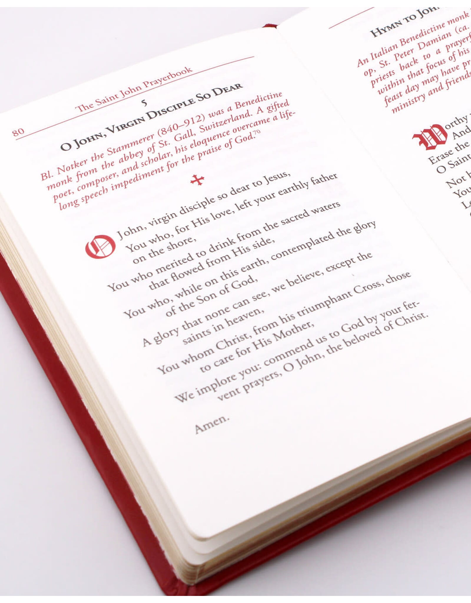Tan Books (St. Benedict Press) The Saint John Prayerbook: Biblical Meditations and Prayers Inspired by the Beloved Disciple