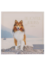 Christian Art Gifts 2027 Wall Calendar - Be Joyful Always Large - 1 Thessalonians 5:16