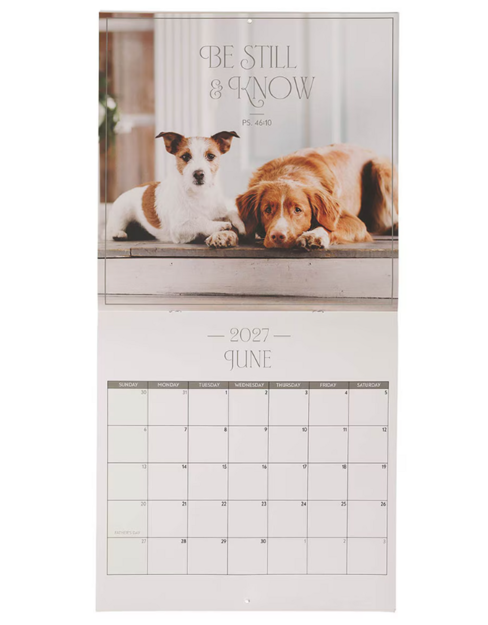Christian Art Gifts 2027 Wall Calendar - Be Joyful Always Large - 1 Thessalonians 5:16