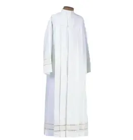 Gaiser (Beau Veste) Alb #GA62 Polyester, Medium Weight, White Embroidery -