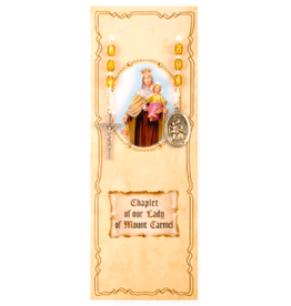 Religious Art Chaplet - Our Lady of Mt. Carmel