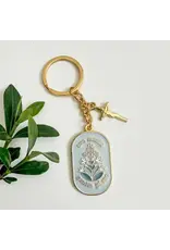 Lily & Lamb Keychain - Ave Maria