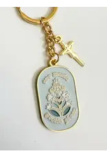 Lily & Lamb Keychain - Ave Maria