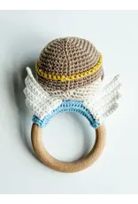 Lily & Lamb Guardian Angel Rattle (Boy)
