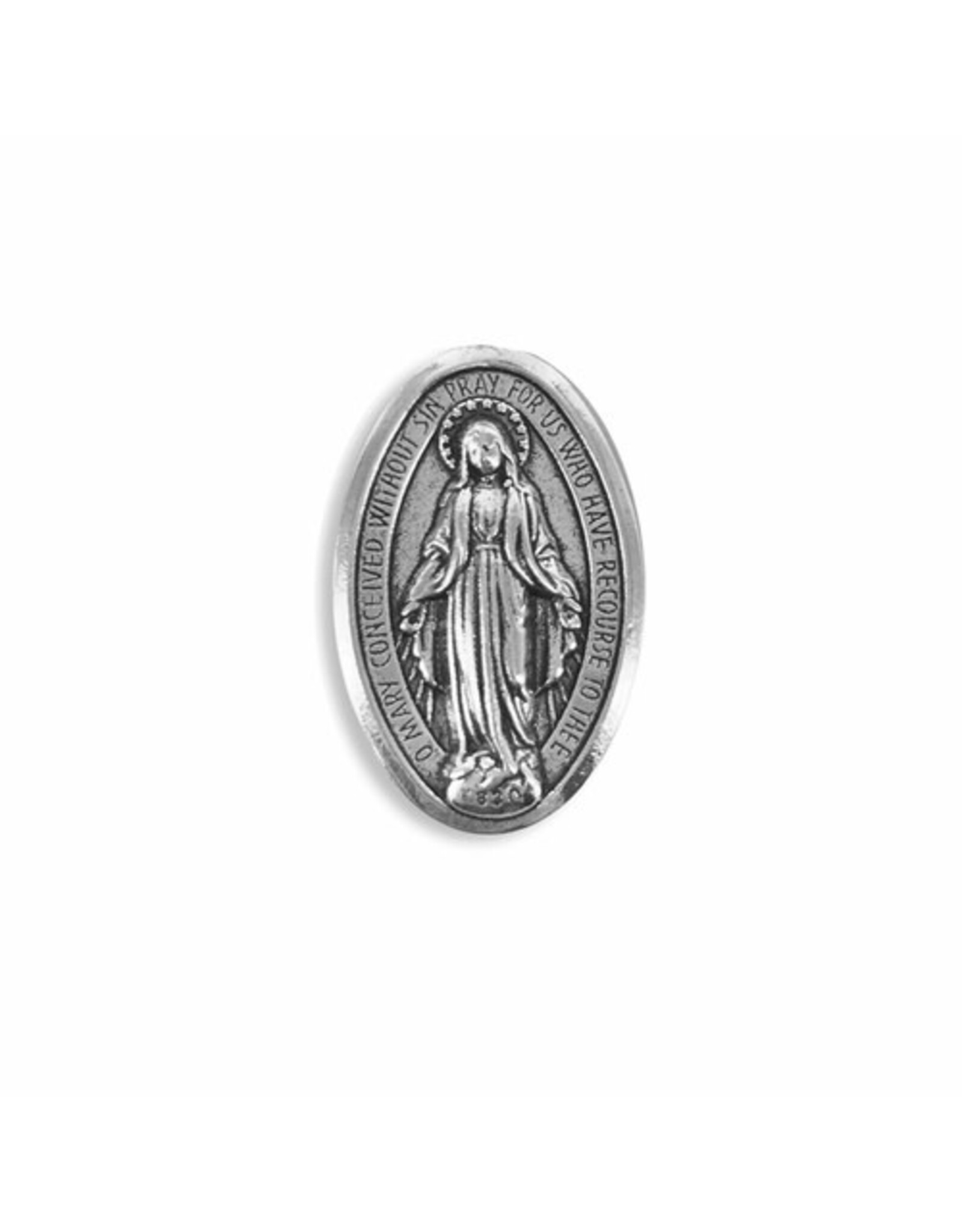 Singer Lapel Pin - Miraculous Medal