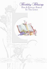 Greetings of Faith Card - Birthday, Sister in the Lord (Nun)
