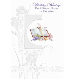 Greetings of Faith Card - Birthday, Sister in the Lord (Nun)