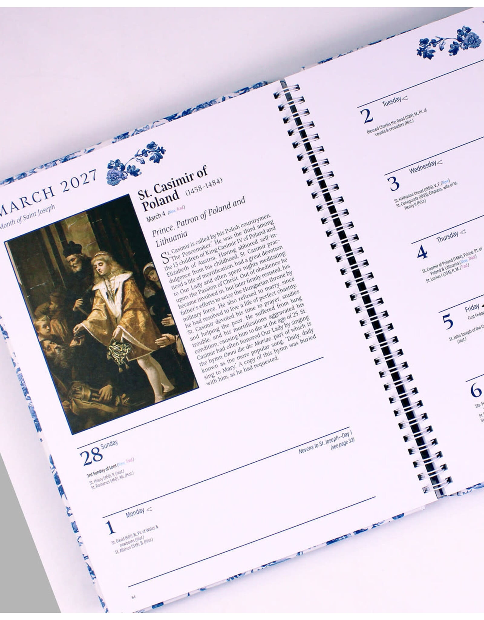 Tan Books (St. Benedict Press) 2027 Agnus Dei Calendar & 12-Month Planner