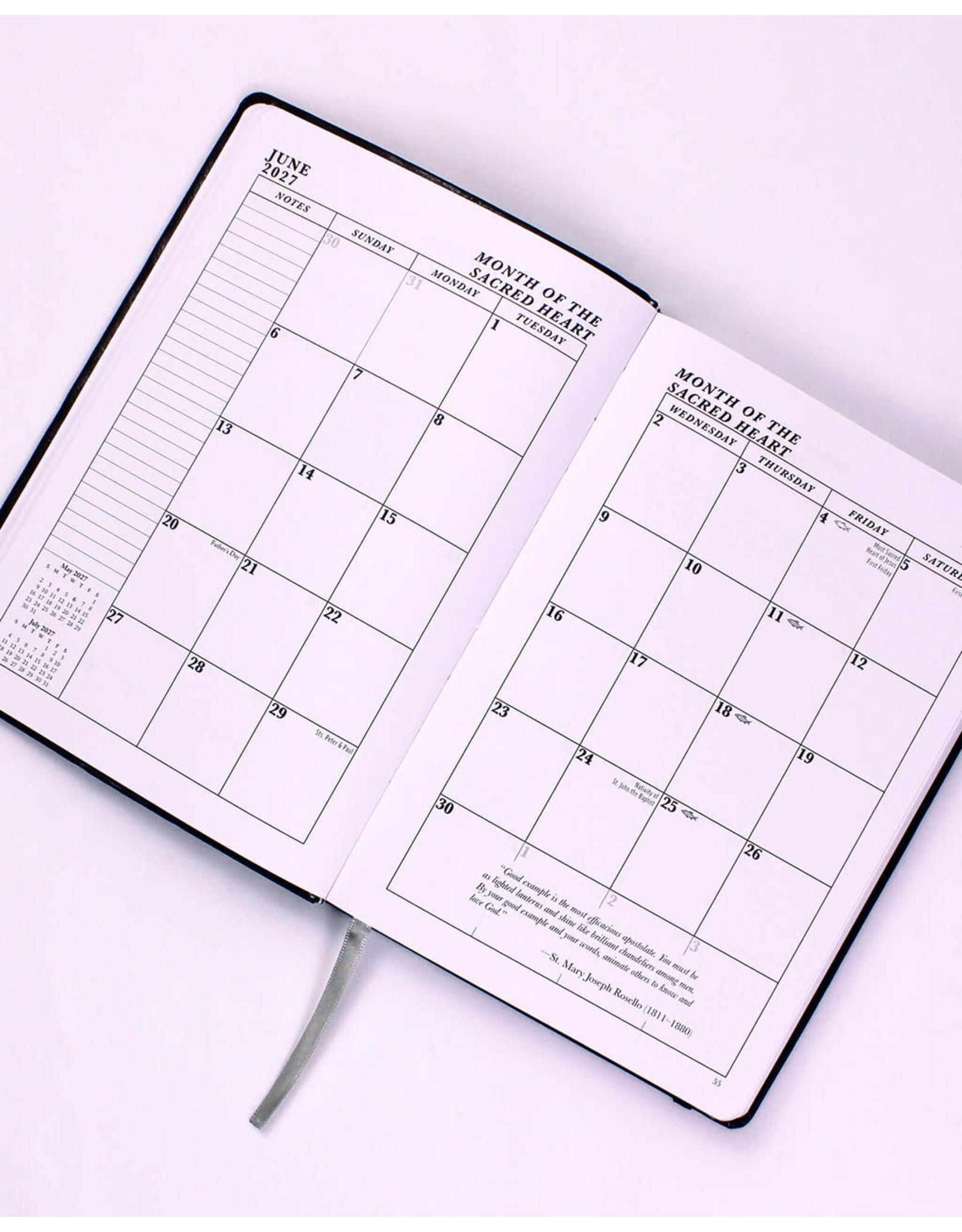 Tan Books (St. Benedict Press) 2027 JMJ Daily Planner and Calendar