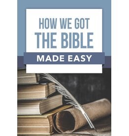 Rose Publishing How We Got the Bible (Made Easy)