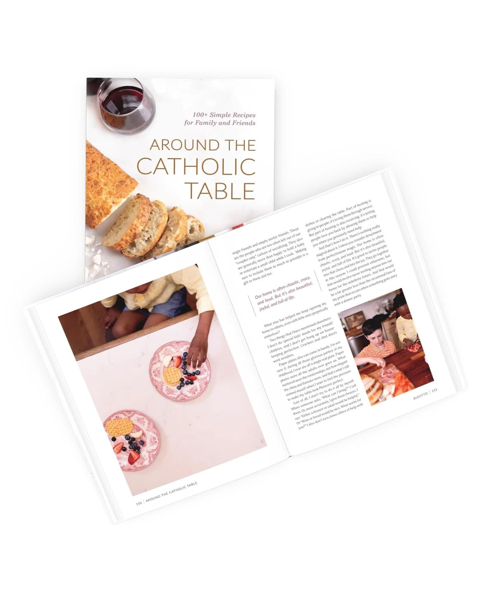 Emmaus Around the Catholic Table: 100+ Simple Recipes for Family & Friends