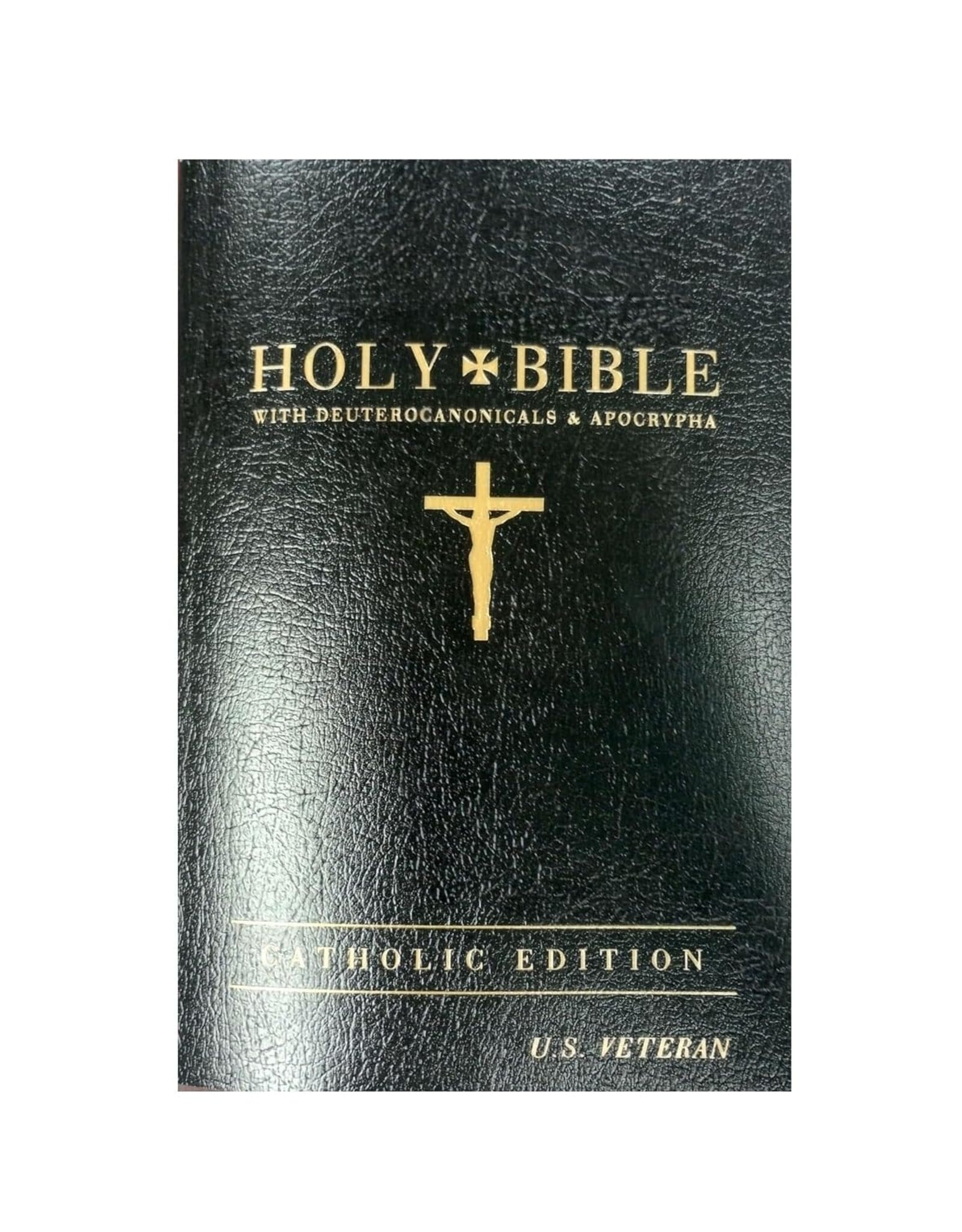 American Bible Society GNT Catholic Veteran's Bible - Black
