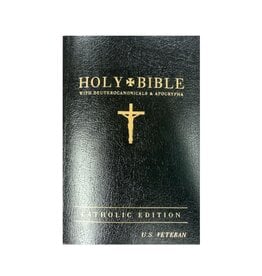 American Bible Society GNT Catholic Veteran's Bible - Black