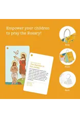 Catholic Family Crate Rosary Cards on Ring