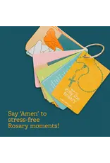 Catholic Family Crate Rosary Cards on Ring