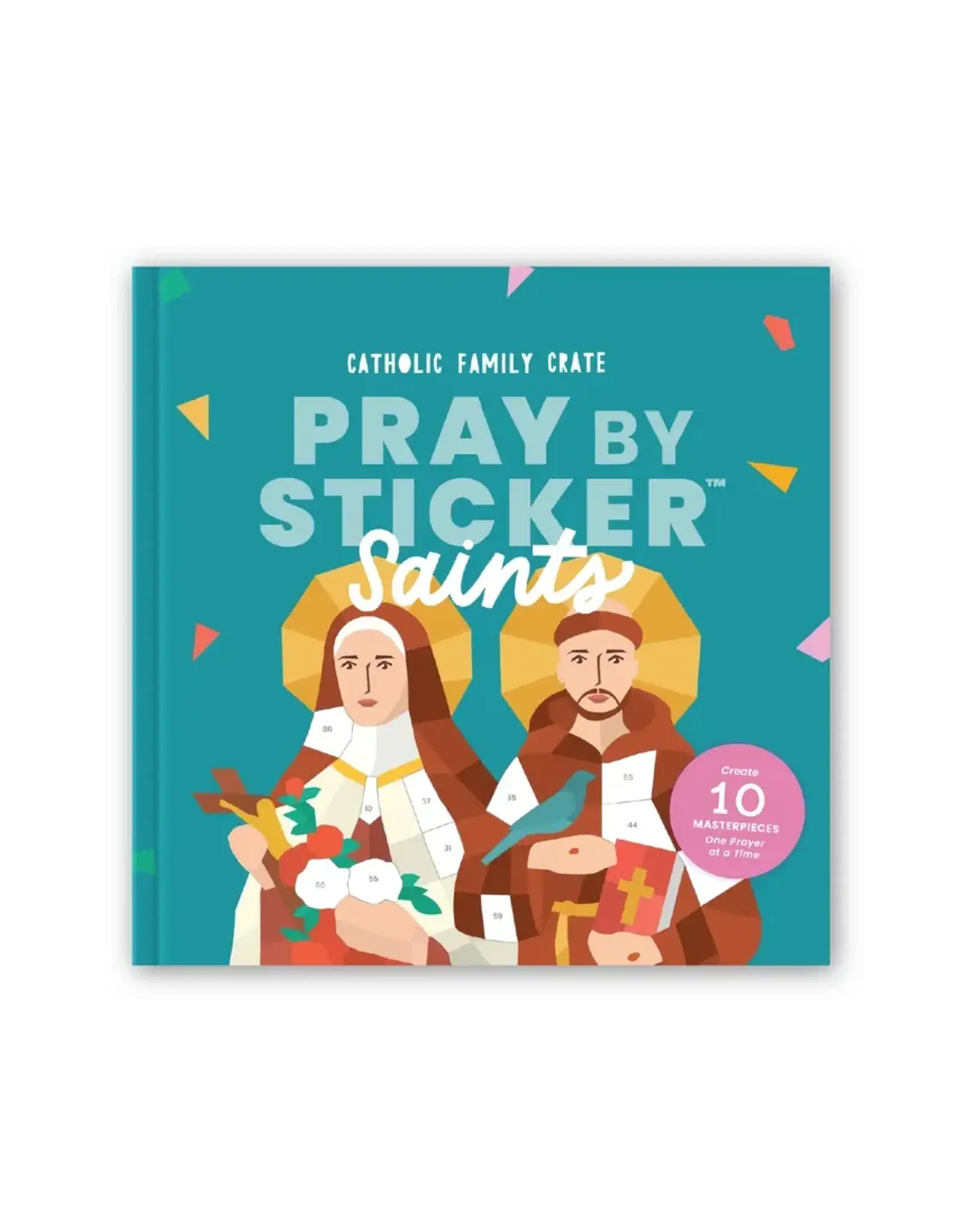 Catholic Family Crate Pray by Sticker: Saints