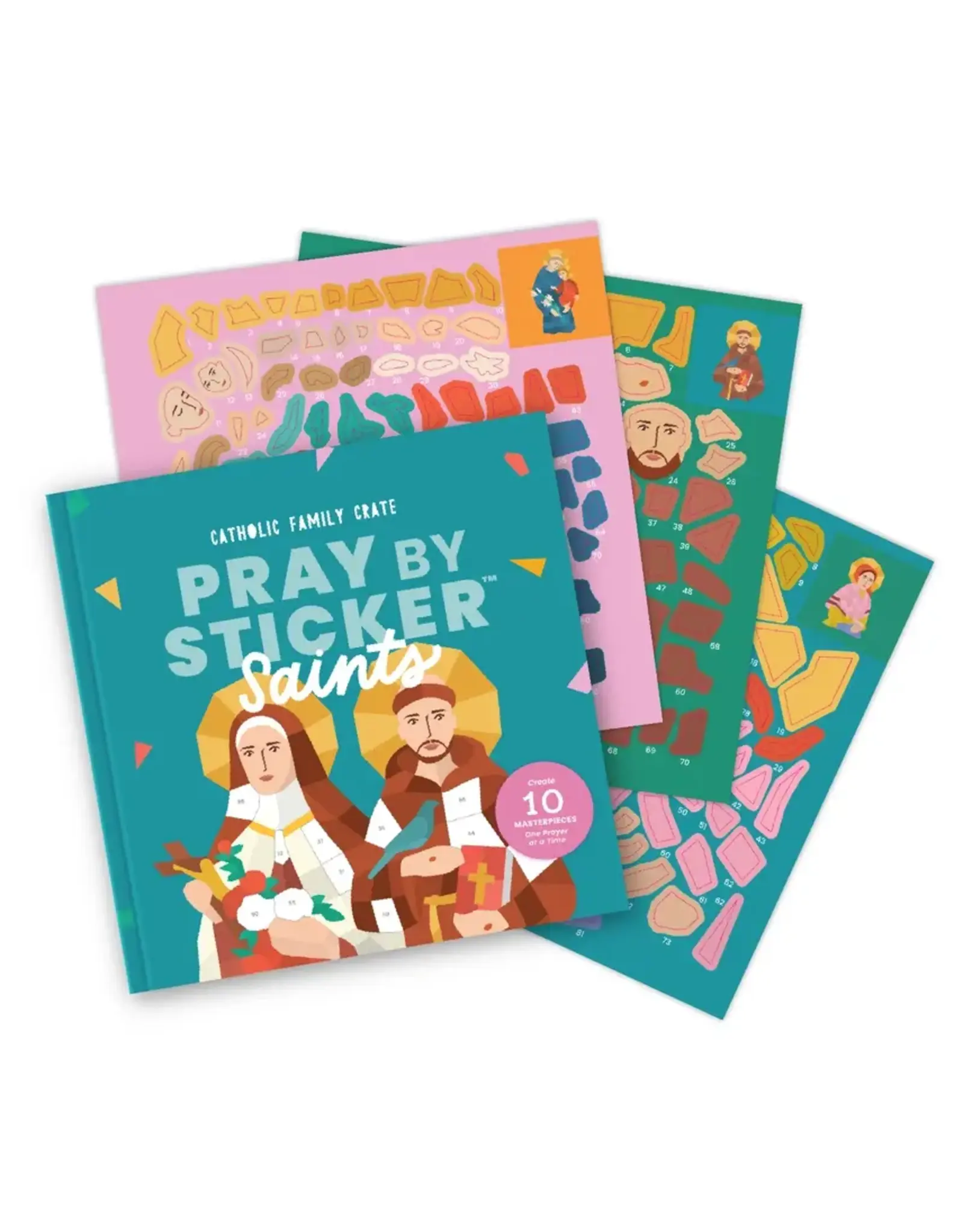 Catholic Family Crate Pray by Sticker: Saints