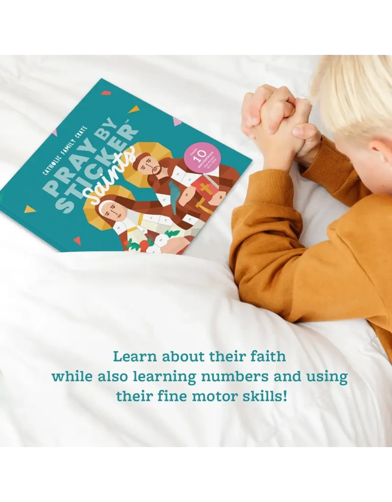 Catholic Family Crate Pray by Sticker: Saints