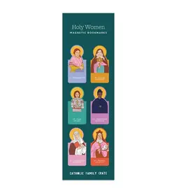 Catholic Family Crate Holy Women Magnetic Bookmarks