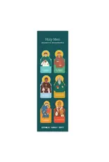 Catholic Family Crate Holy Men Magnetic Bookmarks