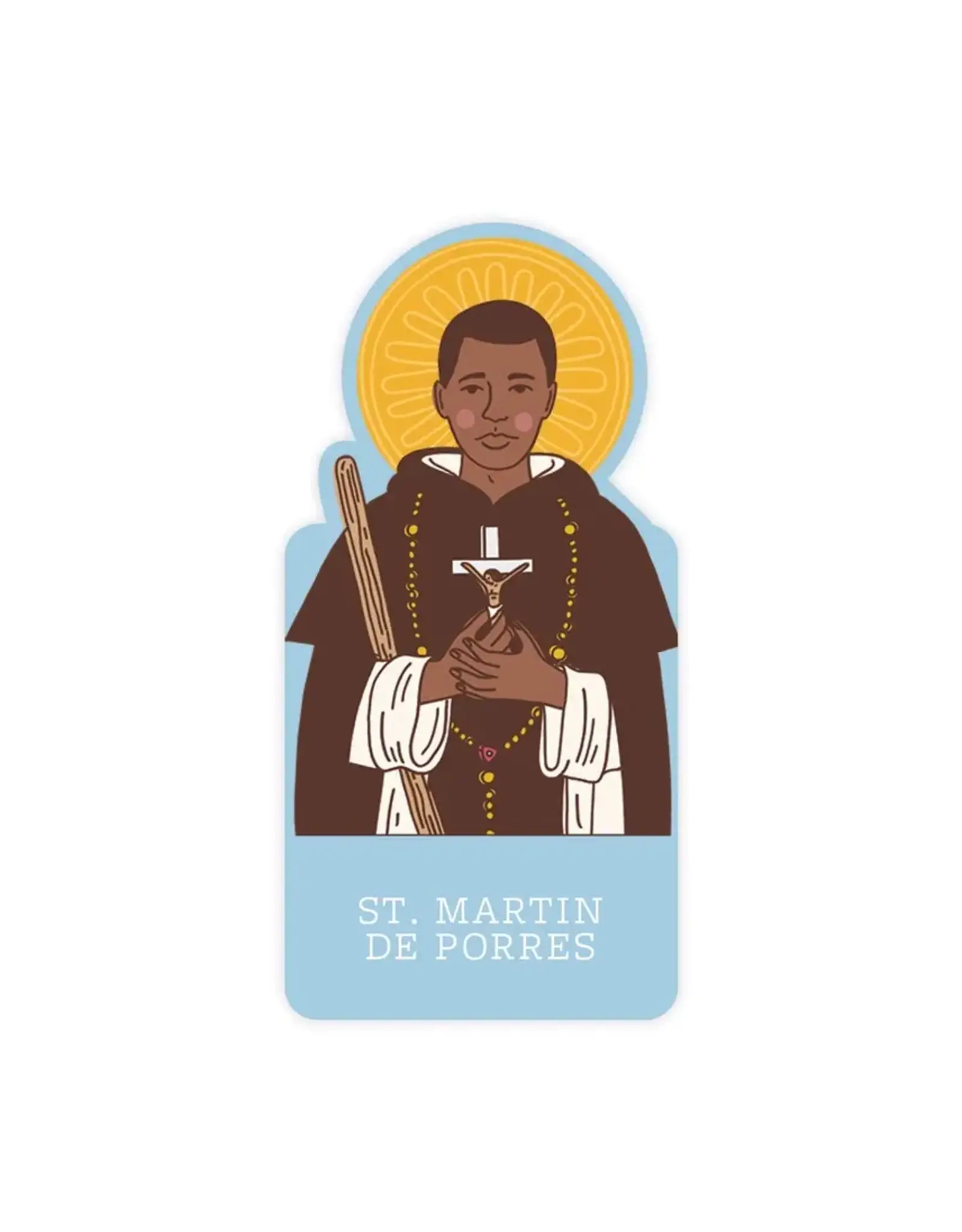 Catholic Family Crate Holy Men Magnetic Bookmarks