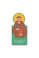 Catholic Family Crate Holy Men Magnetic Bookmarks