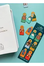 Catholic Family Crate Holy Men Magnetic Bookmarks