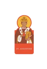 Catholic Family Crate Holy Men Magnetic Bookmarks