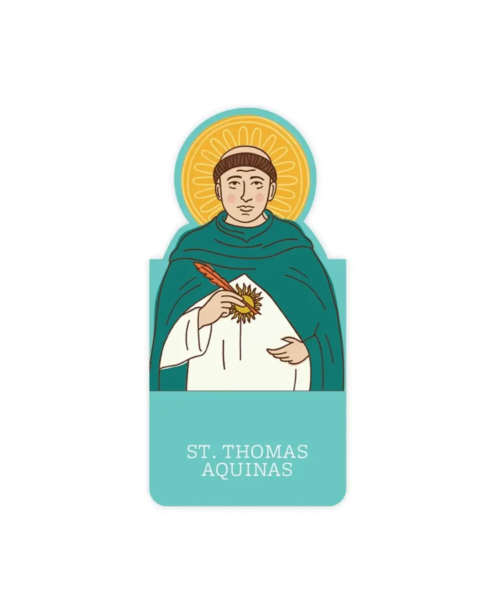 Catholic Family Crate Holy Men Magnetic Bookmarks