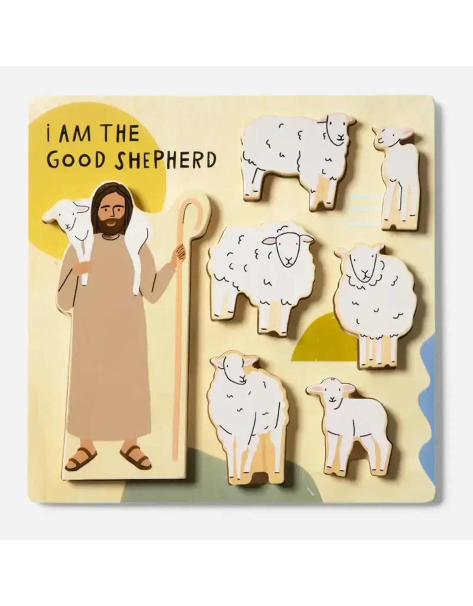 Be a Heart Good Shepherd Wooden Puzzle