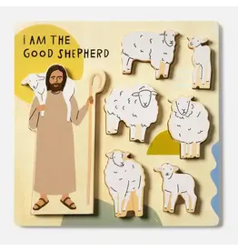 Be a Heart Good Shepherd Wooden Puzzle