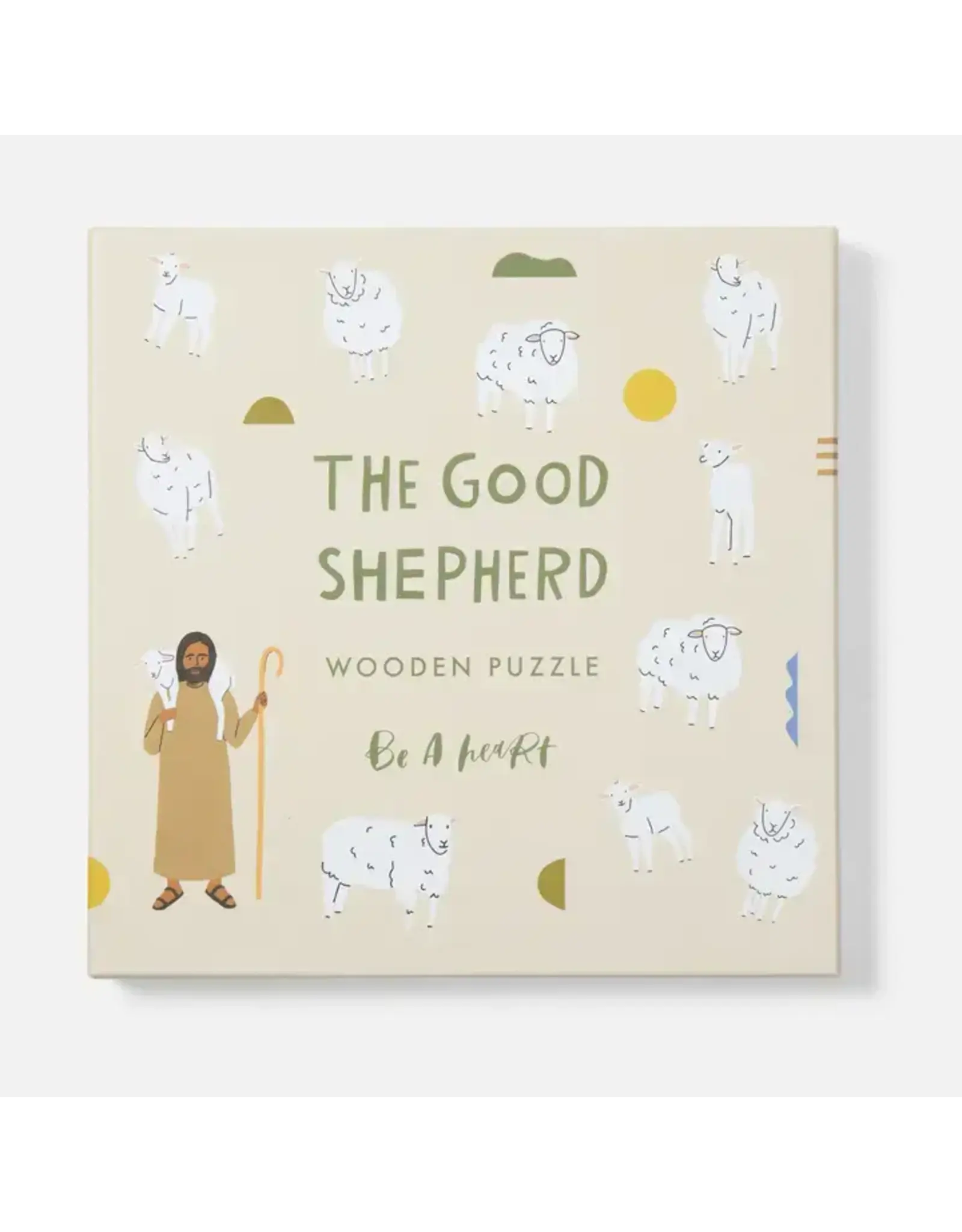 Be a Heart Good Shepherd Wooden Puzzle